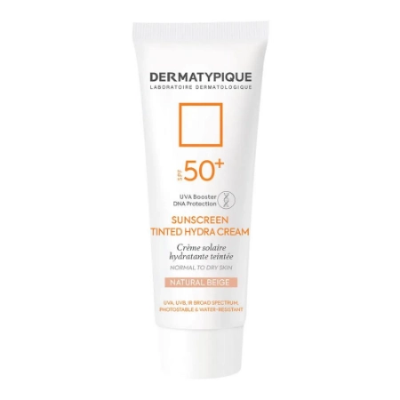 تصویر  کرم ضد آفتاب SPF50 پوست معمولی و خشک درماتیپیک - بژ طبیعی